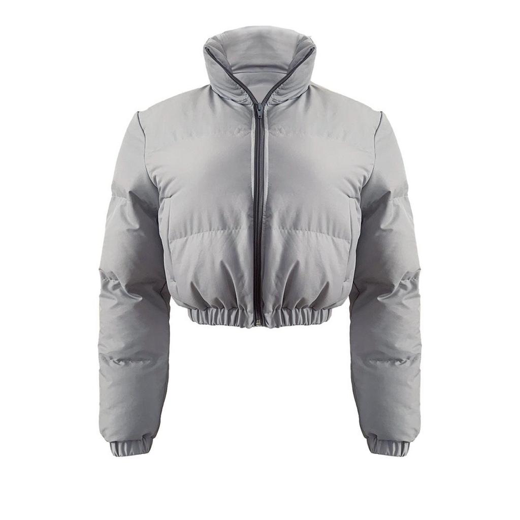 Women's Autumn-Winter Short Cotton Jacket - European American Style Outerwear