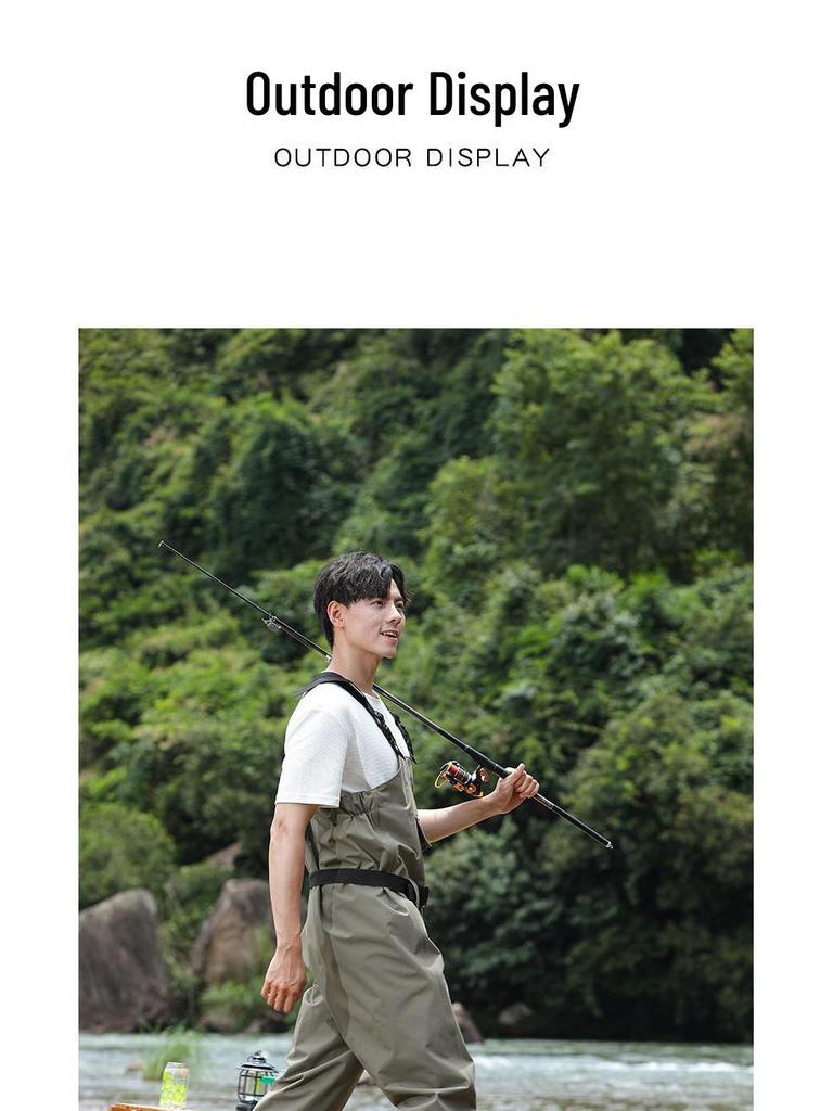 Ultra-light Waterproof Cationic Taslon Strap Fishing Waders - Wear-resistant Outdoor Sea-fishing Gear