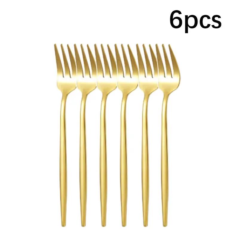 

Набор столовых приборов из нержавеющей стали 5 шт./30 шт. вилки для стейка десертные ложки фруктовые вилки подходят для банкетных ресторанов и гостей