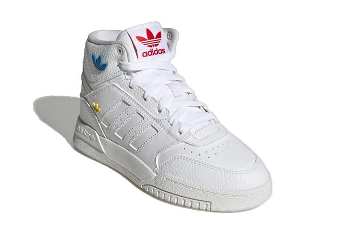 Adidas Drop Step J 'White Yellow Bright Blue' HP7793