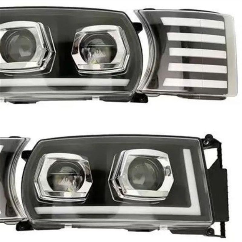 Scania Truck G440 G400 P410 Dual-Lens LED Headlight Upgrade Kit Left side main driver