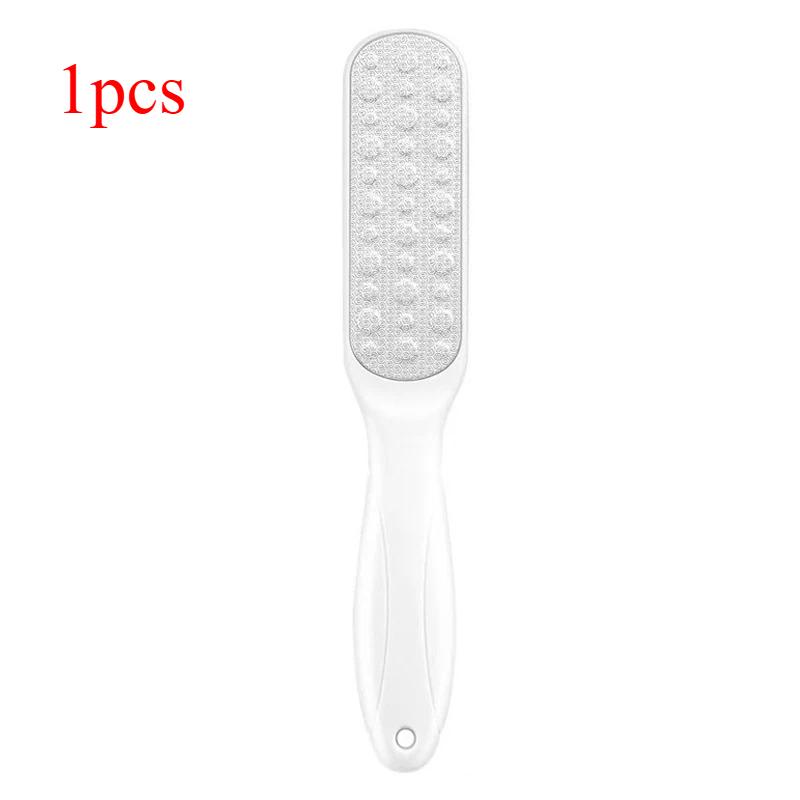 

1/5 шт. Двусторонняя пилка для ног Профессиональная терка для пяток Удаление мозолей и ороговевшей кожи Педикюрная пилка Терка для ног White 1pcs