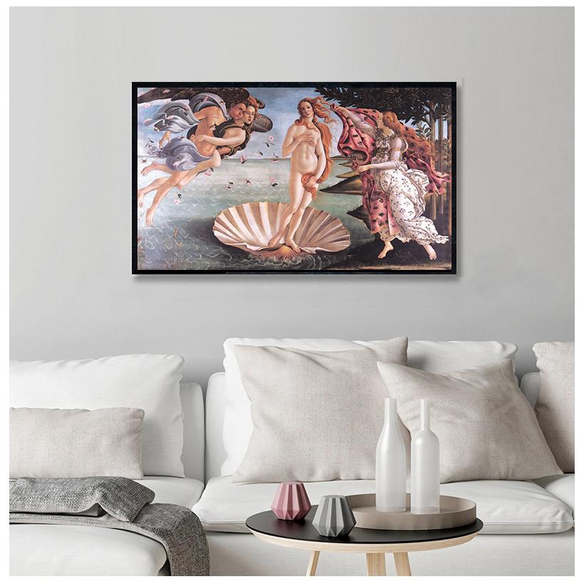 Classic Painting Botticelli's Venus Birth Canvas Wall Poster