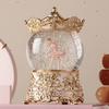 Rotatable Sky Castle Princess Music Box for Girls - Crystal Ball Birthday Gift