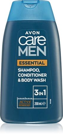 

Avon Care Men Essential 3 в 1 : Шампунь, кондиционер и гель для душа TU прозрачный