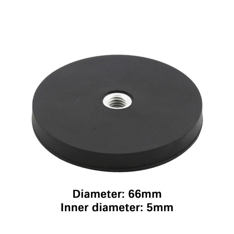 Hochbelastbare gummierte Magnet-Montageplatte mit Standard-Außengewinde für Außenleuchte Autodachleuchte