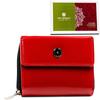 Women's Leather Wallet PTN D17-NGV-7575 Red