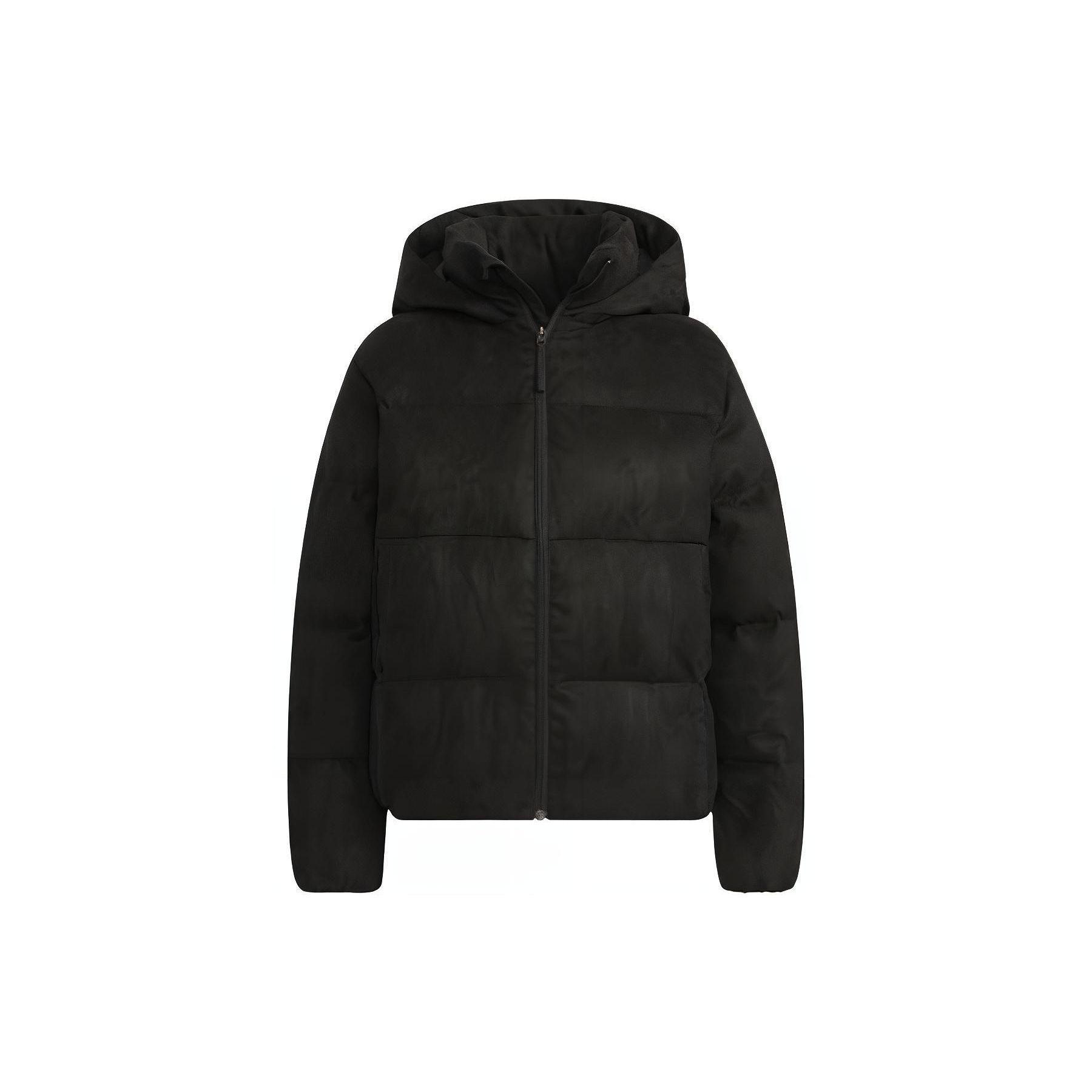 Adidas Warm Hooded Sports Down Jacket Black Women H20810 M