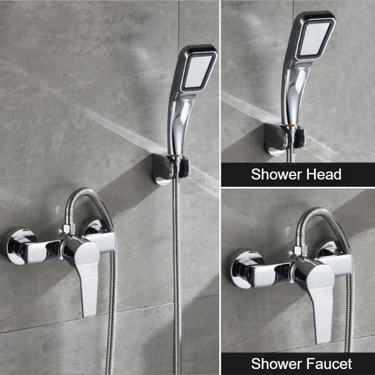 Montat pe perete încălzitor de apă de uz casnic duș robinet baie ascuns rece și mixt supapă duș robinet accesorii duș