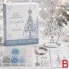 Christmas Decorations Set for Home Holiday Party - Festive Xmas Ornaments for Indoor Decor