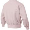 Jordan Crew Neck Pullover Solid Color Sweatshirt Kids Sweatshirt Pink JD2442127GS-002