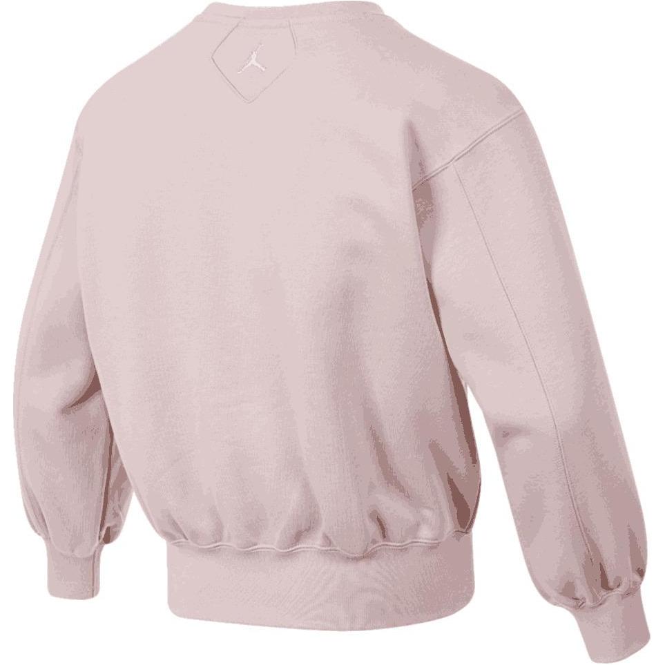 Jordan Crew Neck Pullover Solid Color Sweatshirt Kids Sweatshirt Pink JD2442127GS-002