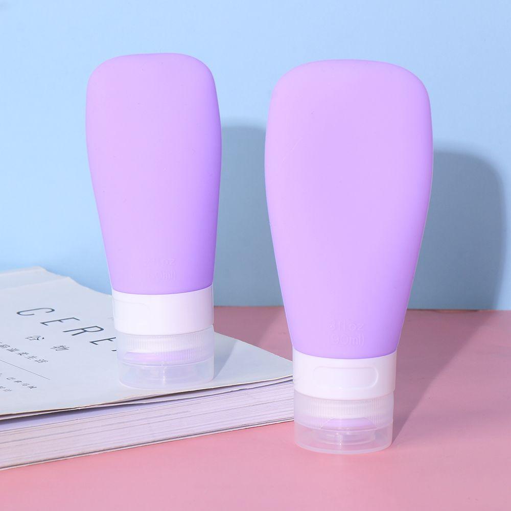 Håndvask Påfyllbar Klembeholder Tomme Flasker Underfylling Tube Silikonflaske