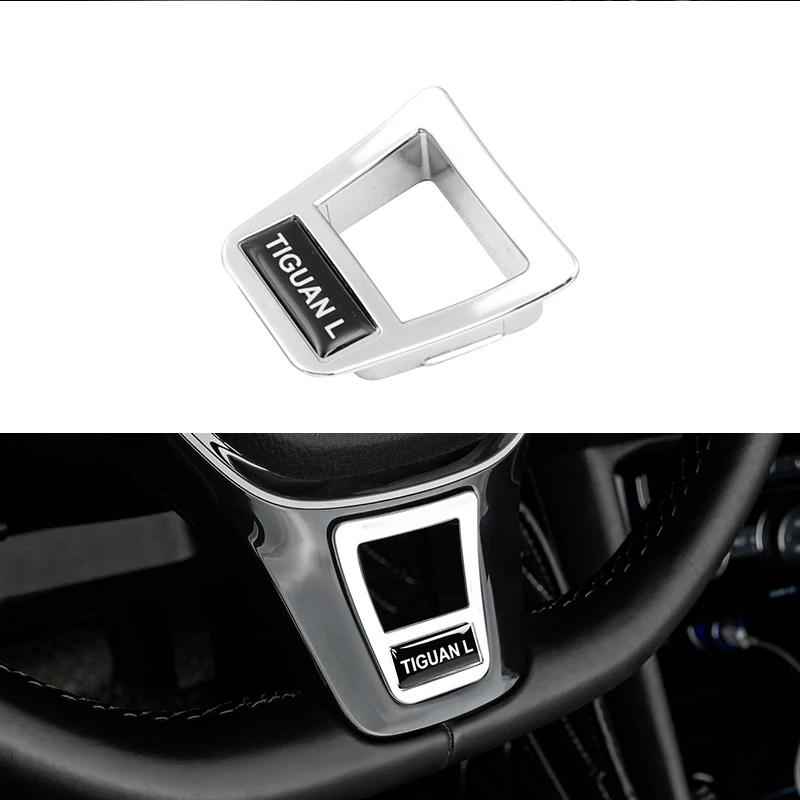 Autocollants de Garniture de Volant de Voiture en ABS Chaud Logo R Accessoires Pour Volkswagen VW R-Line R GTI Polo T5 T-ROC Golf Passat Scirocco Je