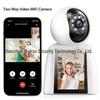 Cross-Border WiFi Surveillance Camera with Two-Way Video Calls, HD Night Vision, and Mobile Remote Monitoring