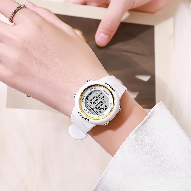 

Цифрові Годинники Жіночий Спортивний Браслет Багатофункціональний Водонепроникний Хроно Наручний Годинник Для Вулиці Мода для Дівчат Студентський Чоловічий Годинник Новий