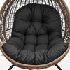 Hanging Egg Chair Cushion Pad, Washable, Comfortable, Soft Chair Seat Cushion, Thicken for Outdoor,Indoor, Porch,Patio,