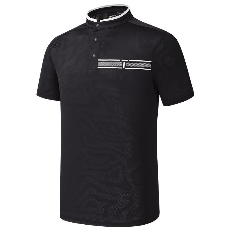 FILA Men s Golf Quick-Dry Knitted Short Sleeve Top XL