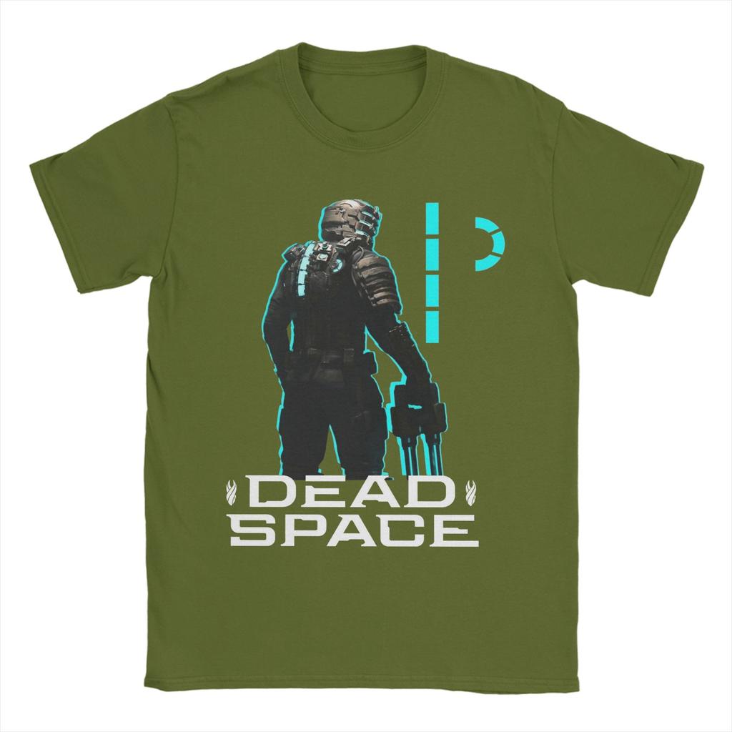 Oversized T Shirt Summer Dead Space Remake Hippie T Shirts 100 Cotton Tshirt for Mens Y2K Funny Wholesale Short Sleeve Tops