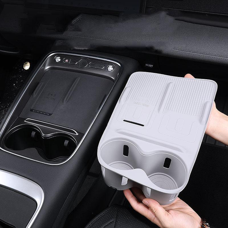 For BYD Sea Lion 05 EV Central Control Wireless Charging Silicone Pad Anti Slip Cup Protection Pad Modified Interior Accessories