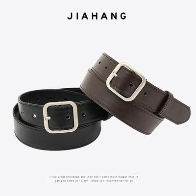 Women's New Trousers Belts for Women's Belts for Women's Belts for Black Brown Retro Fine Khaki Trendy Outfits