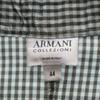ARMANI COLLEZIONI made in Italy Check Pattern Long sleeve shirt 44 Brown Men's Used