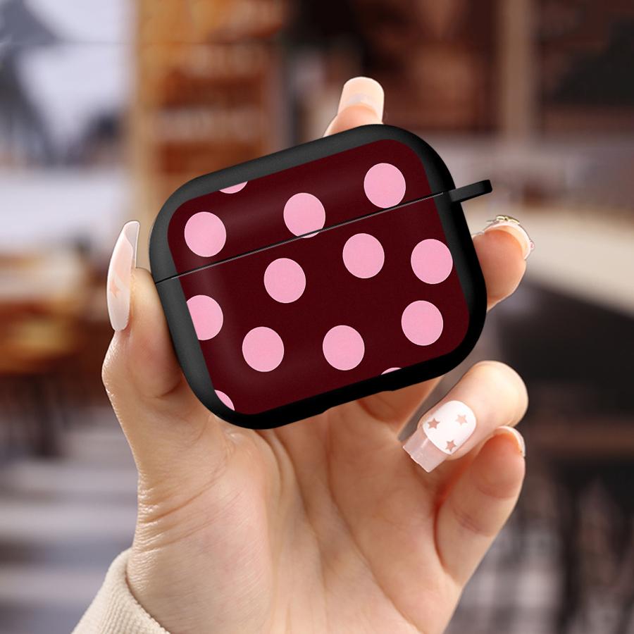 

Earphone Cases Cover Case For Airpods Pro3 1 4 Pro 3 2 Pro2 Retro Polka Dot Print Airpods Pro 3