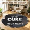 Round Rug Custom NameThe Cure Pattern Non Slip Carpet Home Floor Decor