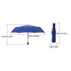Automatic Open Umbrella Men'S Three Fold Folding Business Casual Umbrella Sturdy Wind Resistant Compact Umbrella