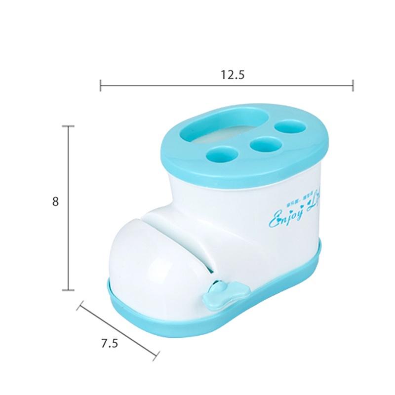 Stiefel Zahnbürstenhalter Squeeze Zahnpasta Rasierer Stifthalter Küche Badezimmer Zubehör