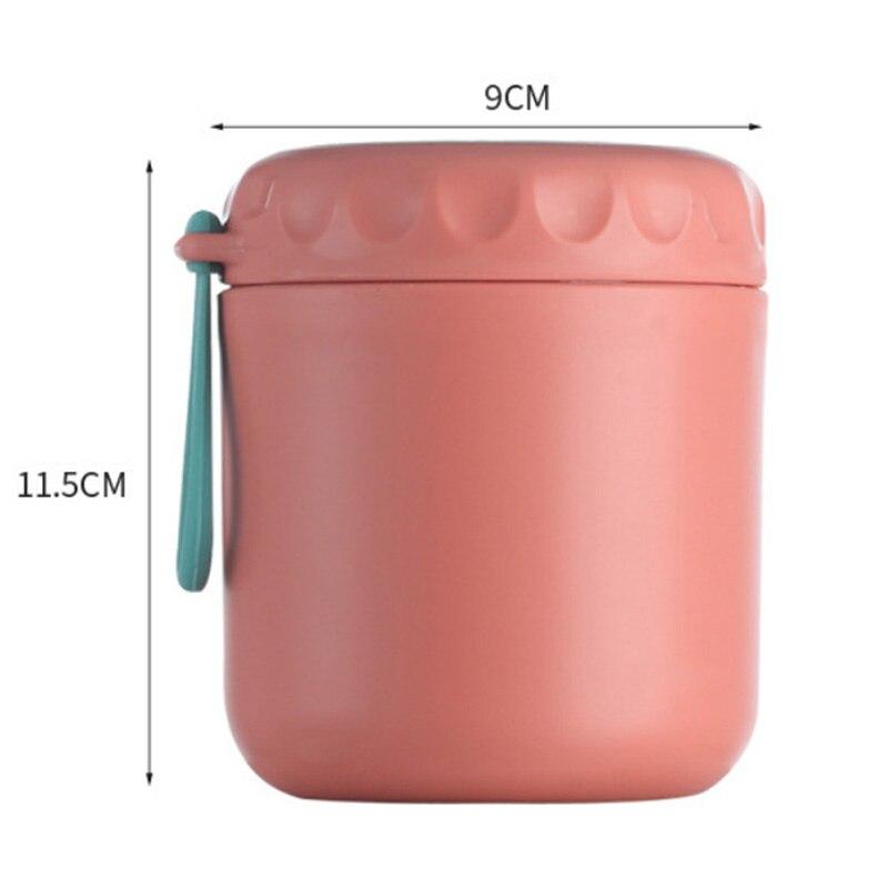 450ml Food Thermal Jar Insulated Soup Thermos Containers Stainless Steel Lunch Box Drinking Cup