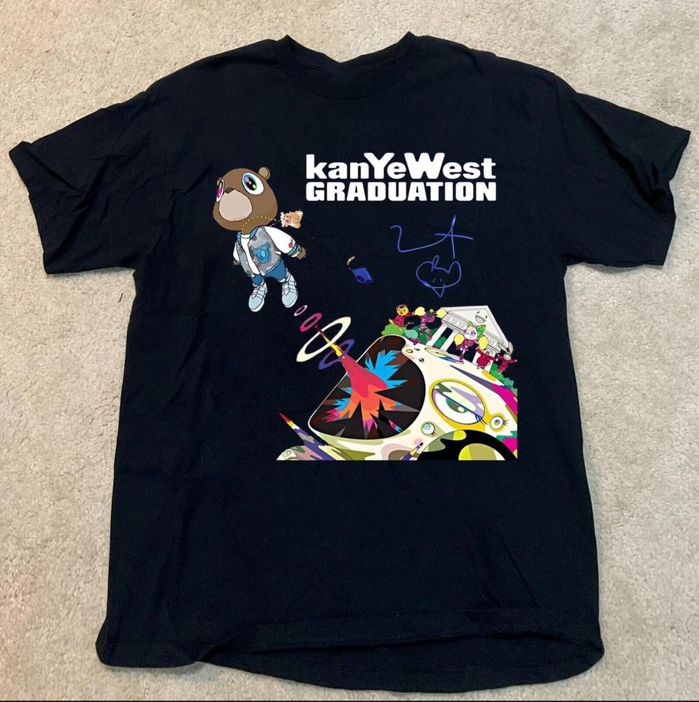 

See Kanye West Graduation Day Man Woman T-shirt All Size BL1537 S