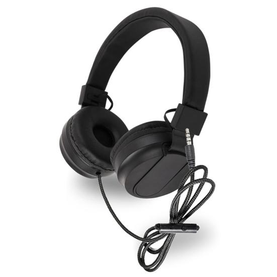 Wired Foldable Portable HiFi Stereo Headphone Heavy Bass Gaming Headset with Mic