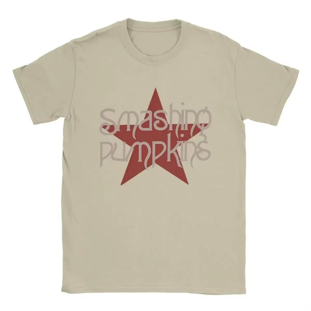 Smashing Pumpkins T Shirt Men 100%  Vintage T-Shirt Crew Neck Tee Shirt Short Sleeve Tops Gift Idea