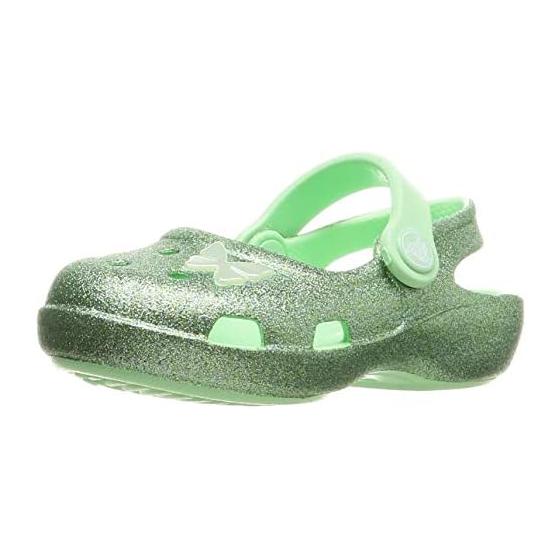 

[Crocs] Girls Classic Glitter Charm Mary Jane Kids Sandals