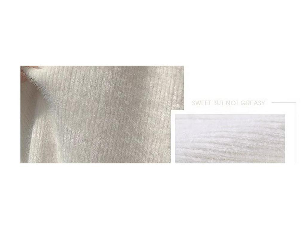 145cm Petite High-Waisted Thick Plush Warm Loose Slimming Wide-Leg Pants for Women
