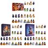 2025 Halloween Advent Calendar for Kids Adults 24 Days Countdown Calendar with Gnome Dolls Collectible Resin Miniature Figures for Holiday Gifts