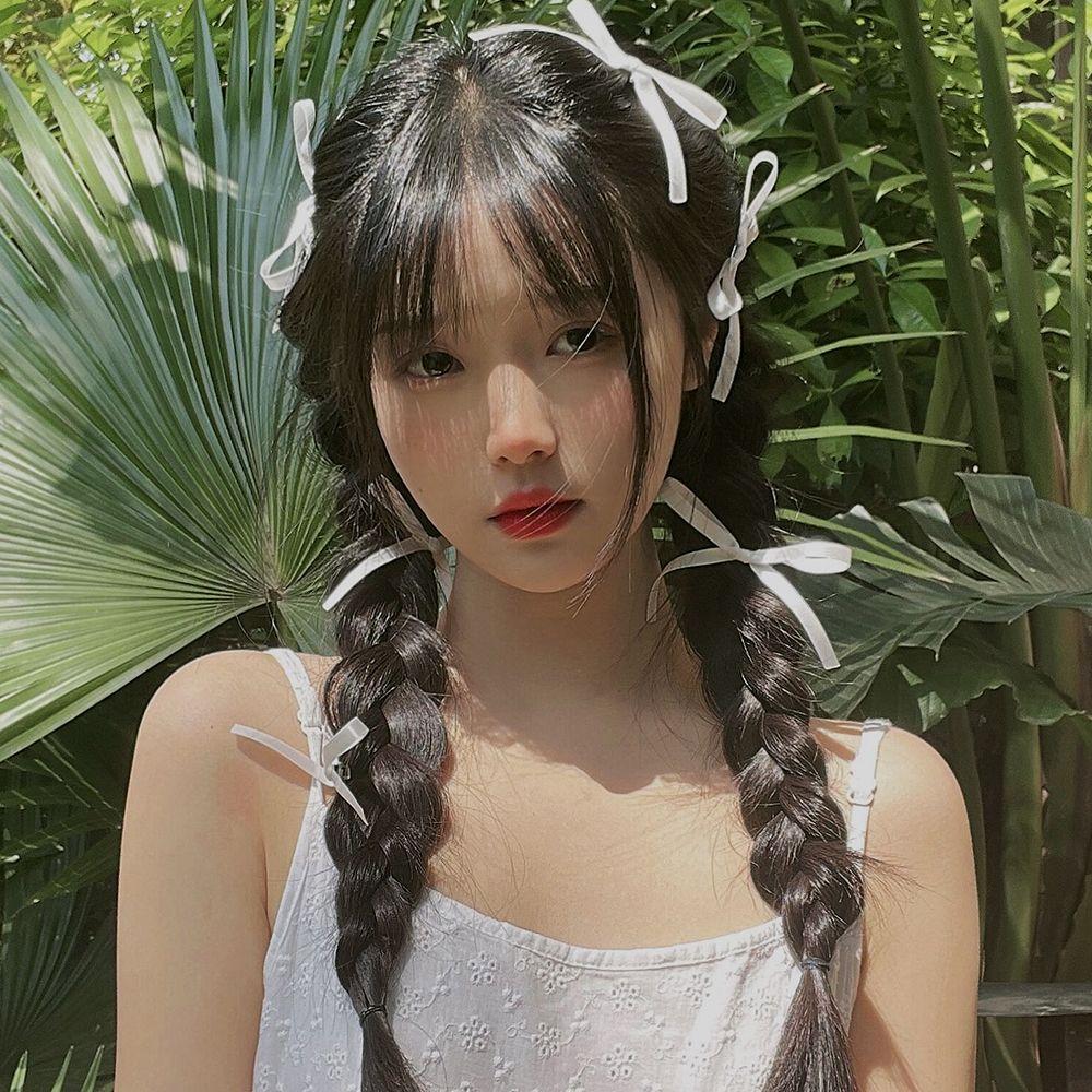 Sweet Korean Female Lace Lolita Female Hair Clips Bow Hairpin Hair Accessories Balletcore Barrettes