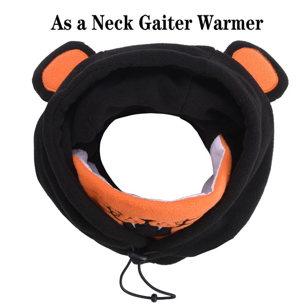 Kids' Winter Warm Cycling Balaclava Fleece Hat