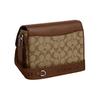 Coach Signature Canvas Leather Messenger Crossbody Bag For Men Daily Use