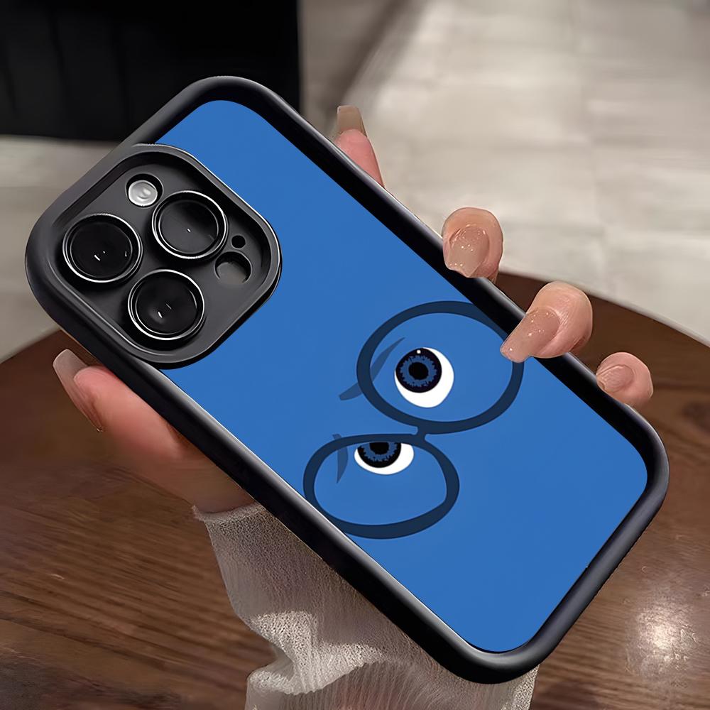 Lovely I-Inside Out 2 Phone Case For IPhone 17 Pro Max 15 Pro 16 14 Plus 12 13 Mini 11 Pro Shockproof Soft Cover
