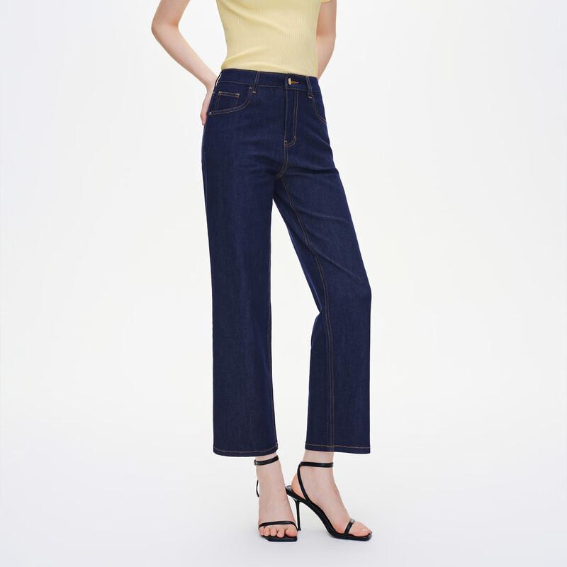 GIOVANNI VALENTINO Women s High-Waist Straight-Leg Cropped Jeans XL
