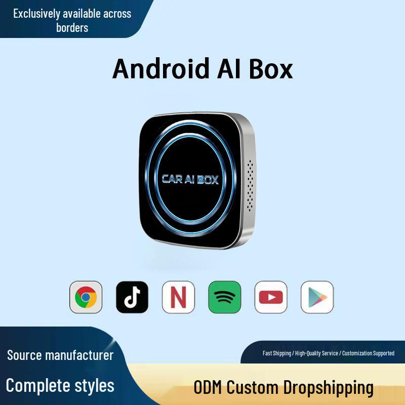 

Three-in-One Android Car Interconnection Box: Wired to Wireless CarPlay with 128GB