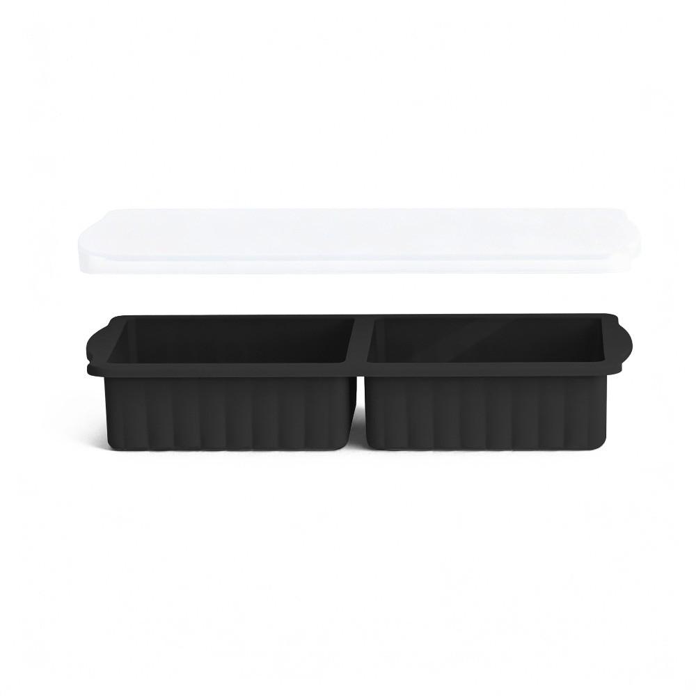 

New Silicone Freezer Mold Reusable with Lid Refrigerated Food Storage Box Durable 2/4 Grid Ice Tray Mold Food Storage