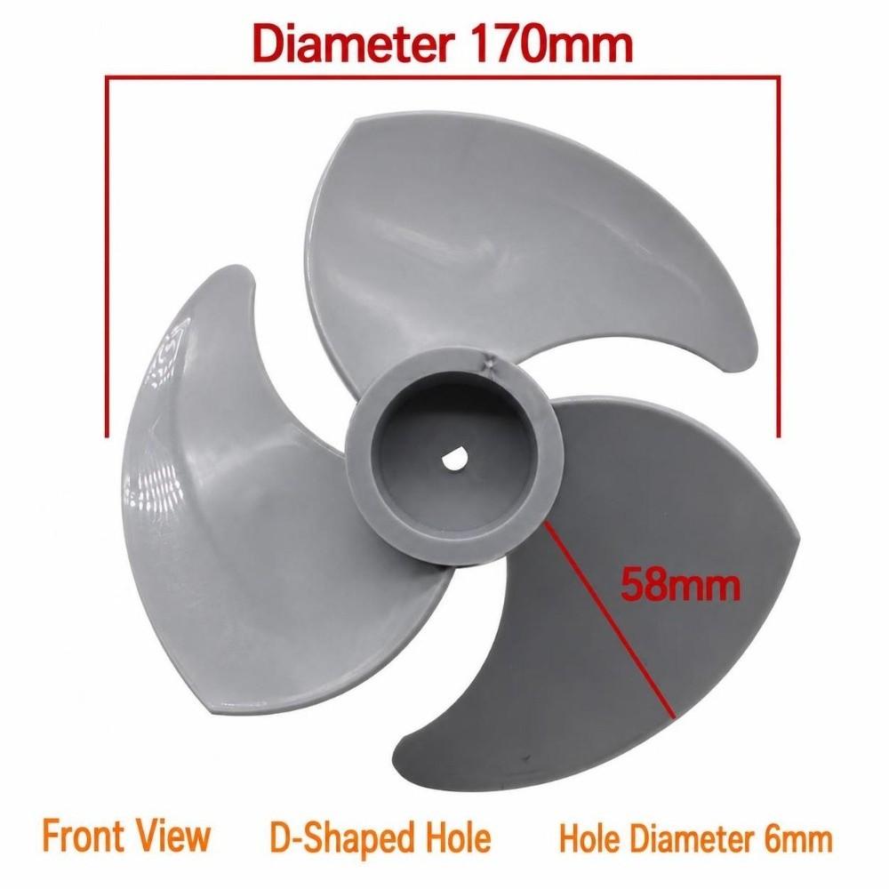 Blade Design Fan Blade Assembly Strong Air Circulator Blade New Floor Fan Accessory