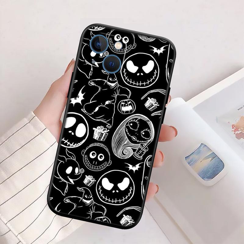 Nightmare Before Christmas Fodral för Motorola Edge 60 60s 70 G86 G56 G54 E14 G04S G45 G54 G64 S30 S50 X30 X40 X50 Pro Power