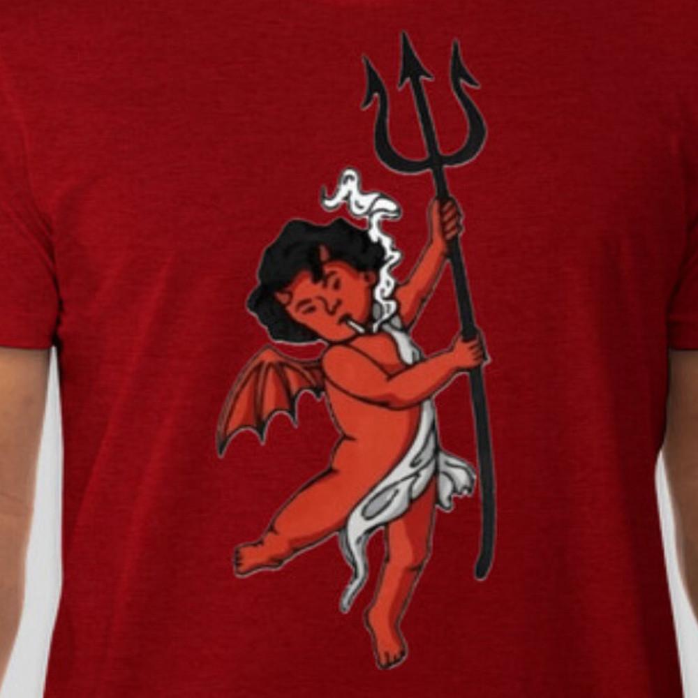 

Demon CUSTOM red T-shirt Unisex All sizes 1F1836 Unisex T-Shirt XXL