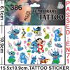 Lilo Stitch Kids Birthday Party Favors Gifts Slap Bracelets Stamps Reusable Straws Keychains Gift Bag Pinata Filler Baby Shower