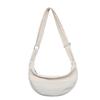 Underarm bag, crescent bag, dumpling bag, large capacity canvas women's bag, bag, light storage, new models