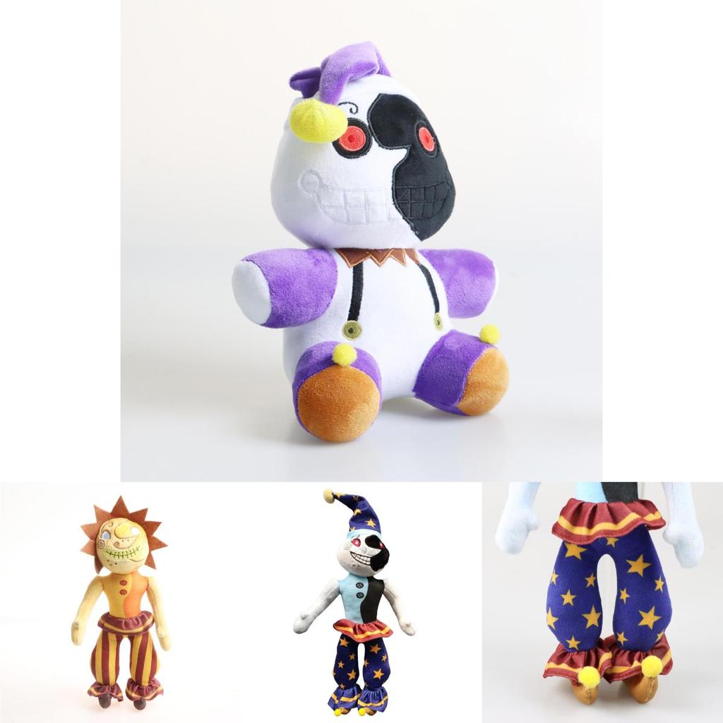 Super Soft Sundrop Moondrop Daycare Attendant Fnaf Plush Toy For Kids